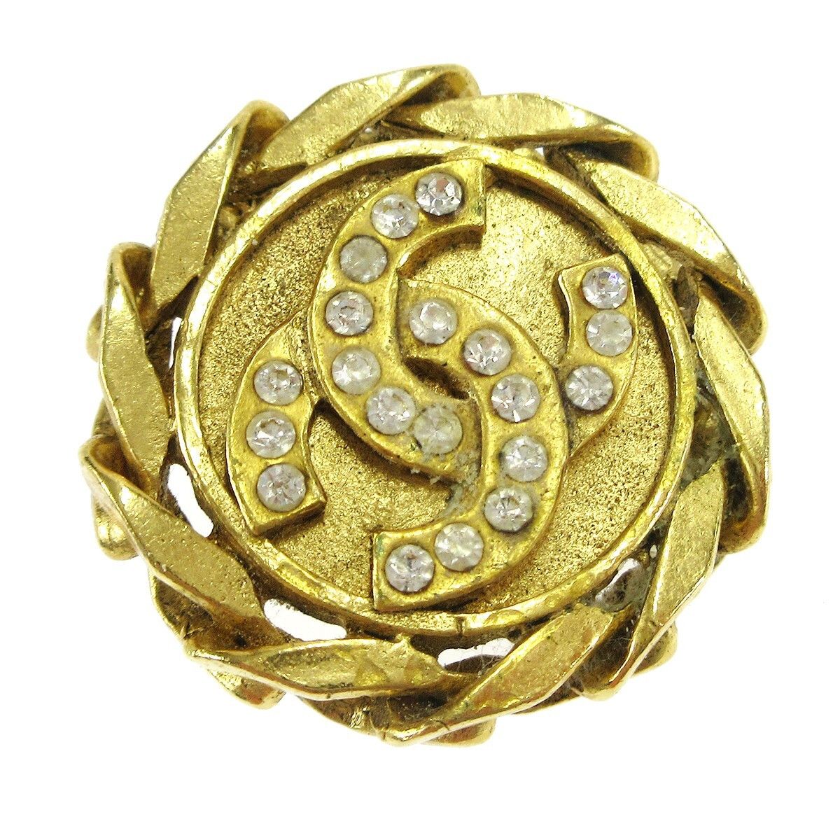 Chanel Chanel CC Button Clip-On Metal with Faux Pearl Size ONE SIZE - 4 Thumbnail