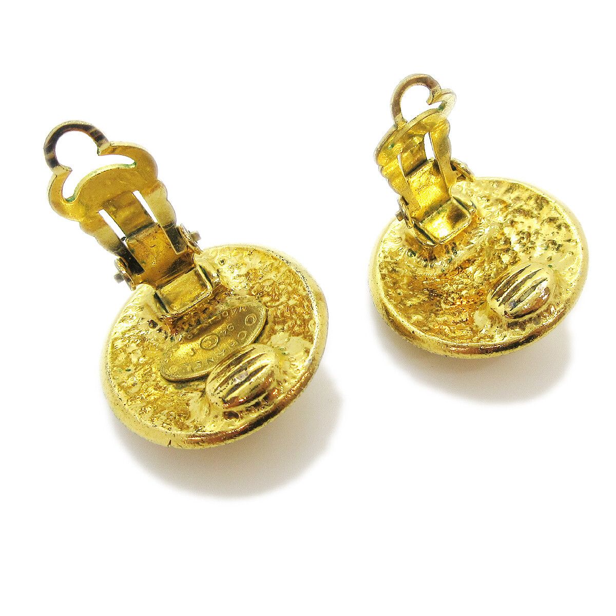 Chanel Chanel CC Round Earrings Metal Size ONE SIZE - 4 Thumbnail