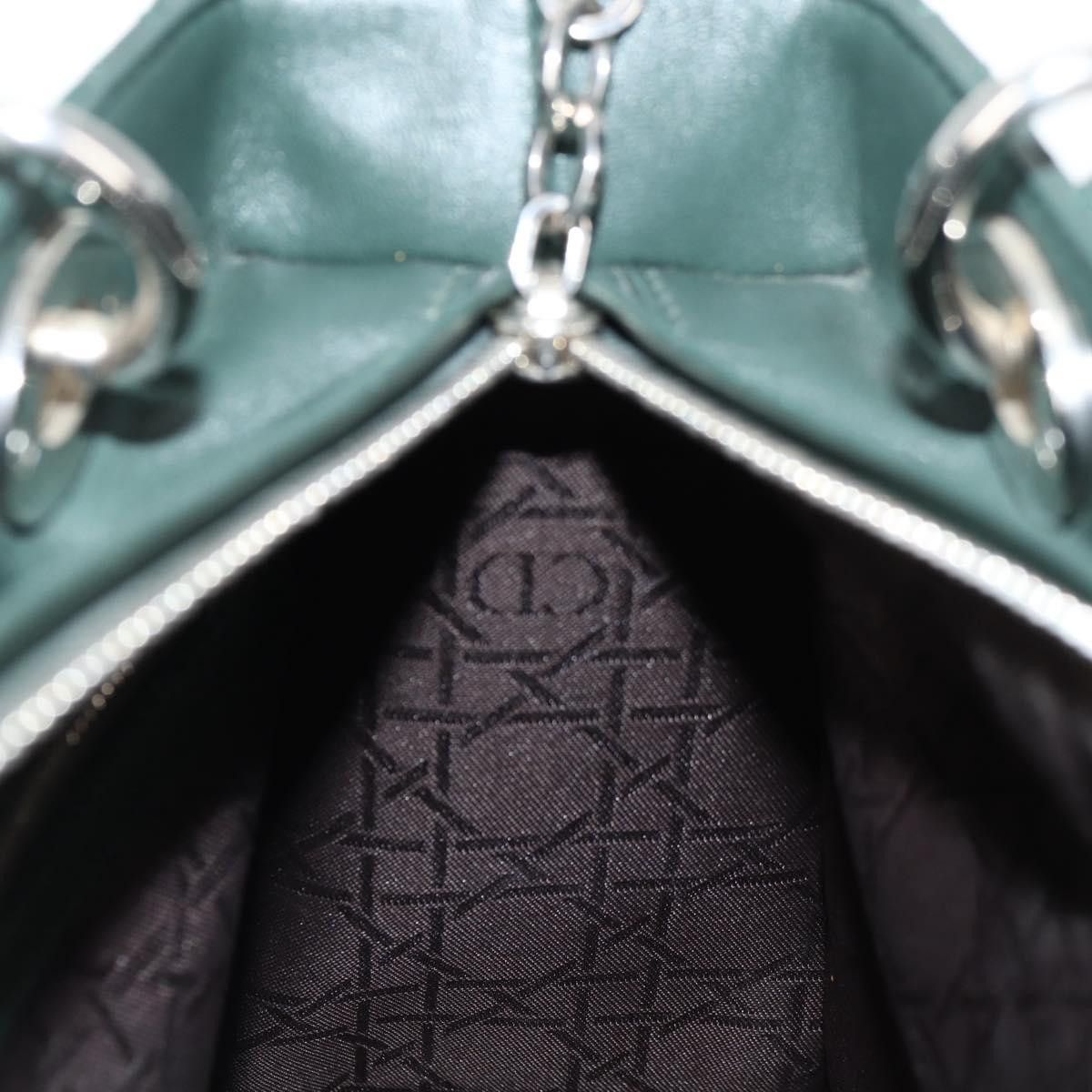 Dior Christian Dior Vintage Lady Dior Bag Cannage Quilt Lambskin Size ONE SIZE - 17 Thumbnail