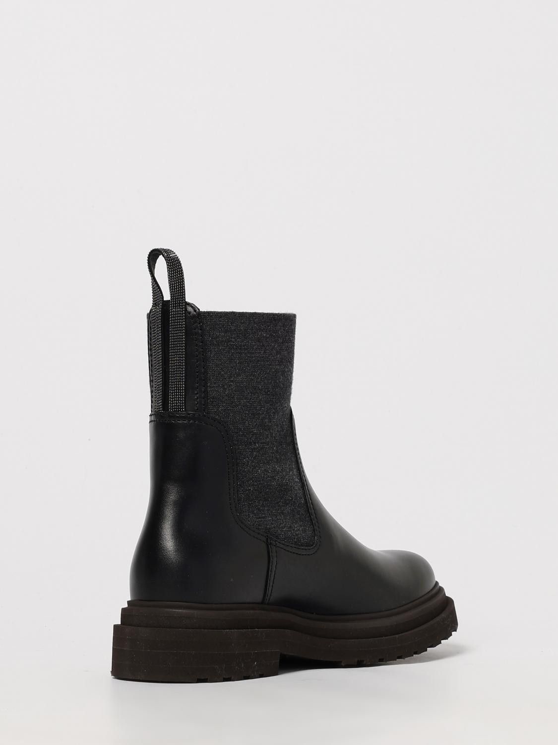 Brunello Cucinelli Brunello Cucinelli Boots Woman Black Size US 10 / IT 40 - 3 Thumbnail