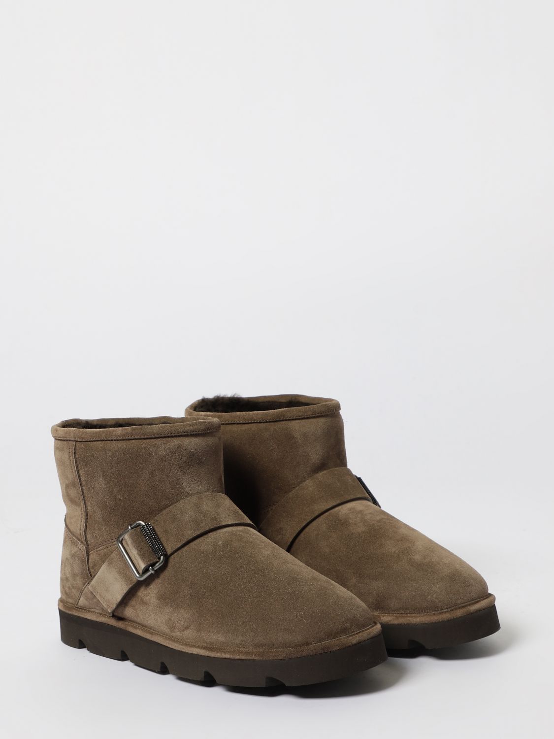 Brunello Cucinelli Brunello Cucinelli Boots Woman Brown Size US 10 / IT 40 - 2 Thumbnail