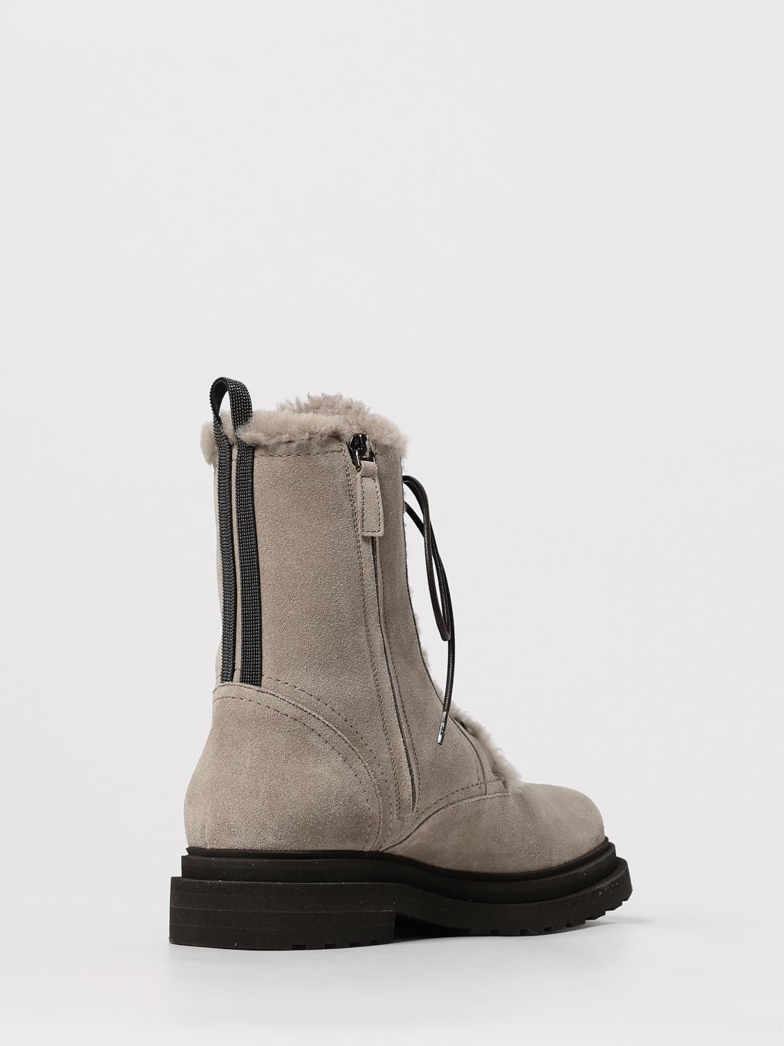 Brunello Cucinelli Brunello Cucinelli Boots Woman Ice Size US 7 / IT 37 - 3 Thumbnail