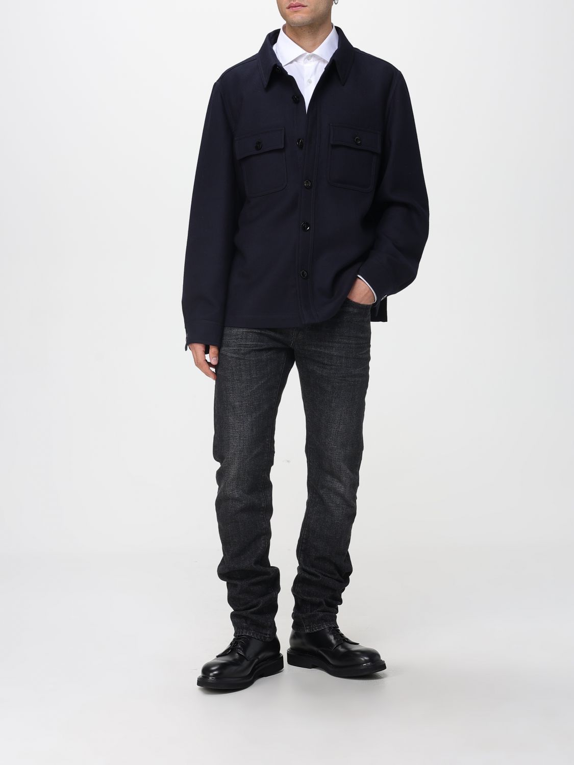 Tom Ford Tom Ford Jacket Men Blue Size US L / EU 52-54 / 3 - 2 Thumbnail