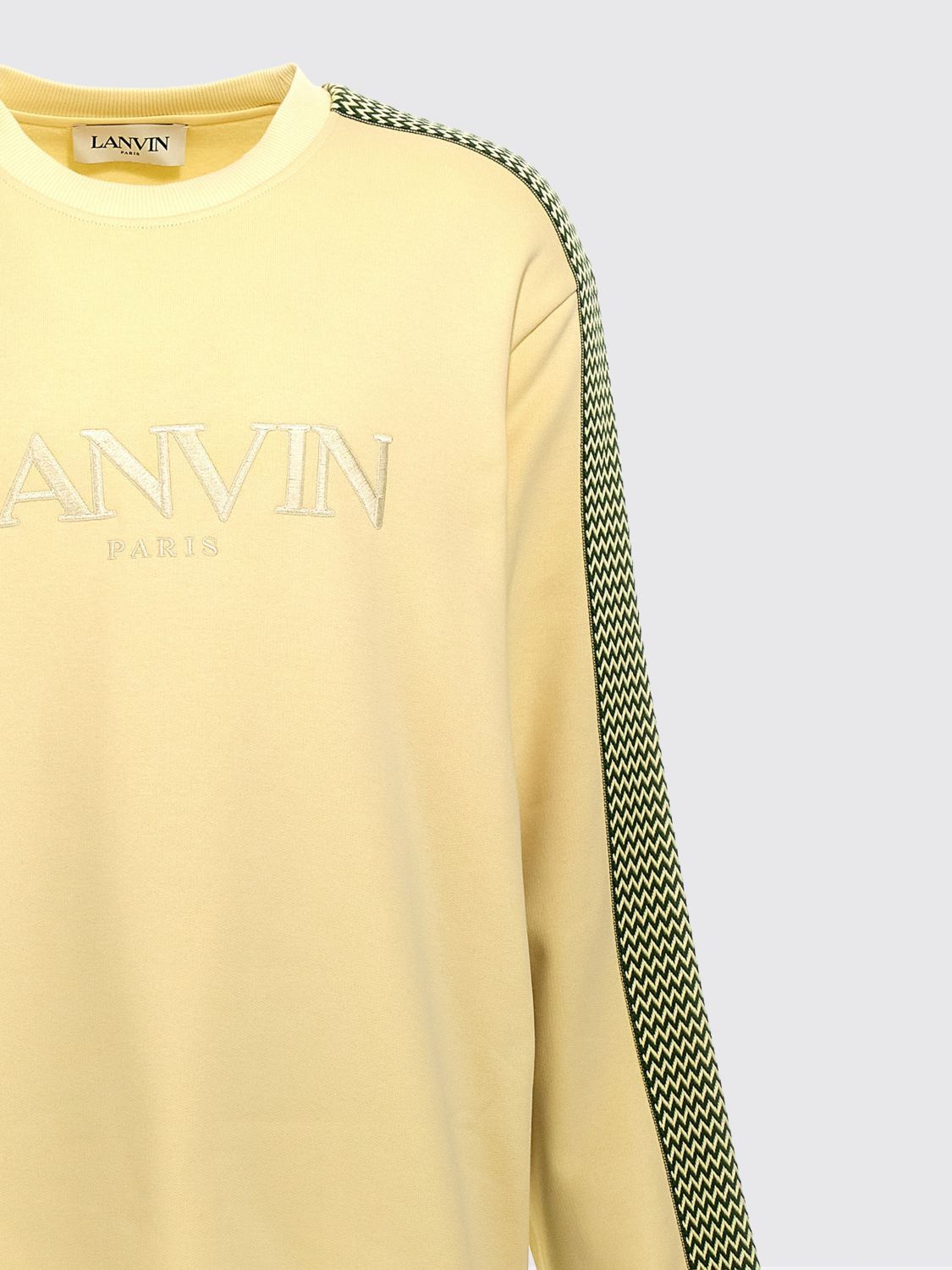 Lanvin Lanvin Sweatshirt Men Yellow Size US S / EU 44-46 / 1 - 3 Thumbnail
