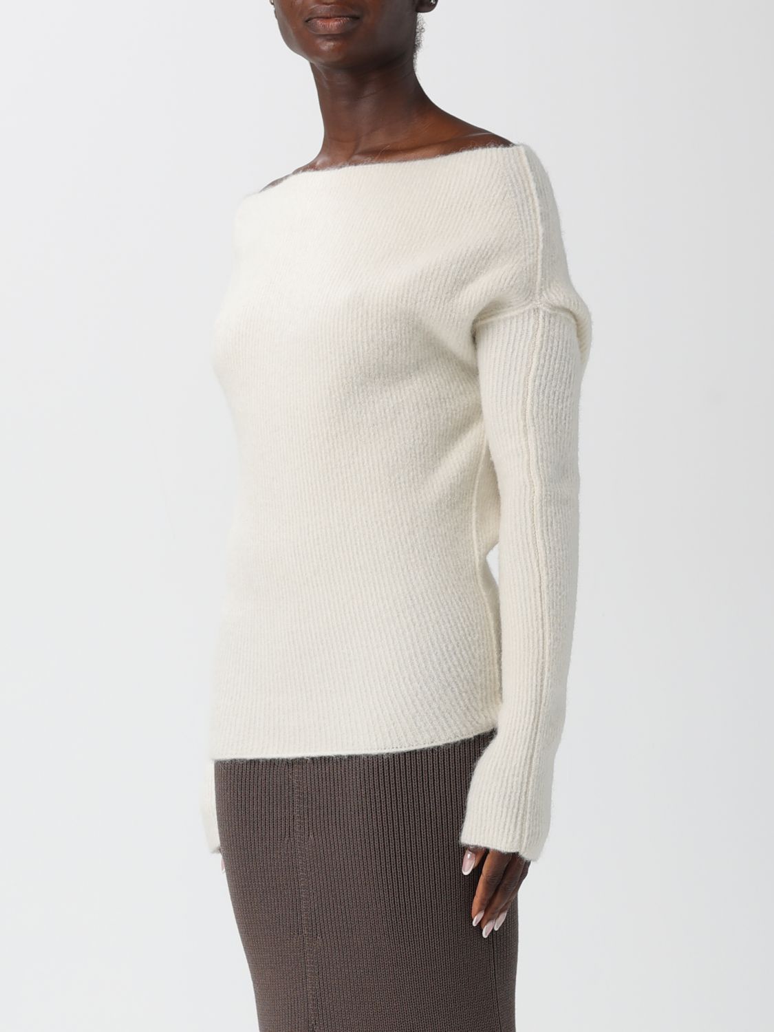 Rick Owens Rick Owens Sweater Woman White Size M / US 6-8 / IT 42-44 - 4 Thumbnail