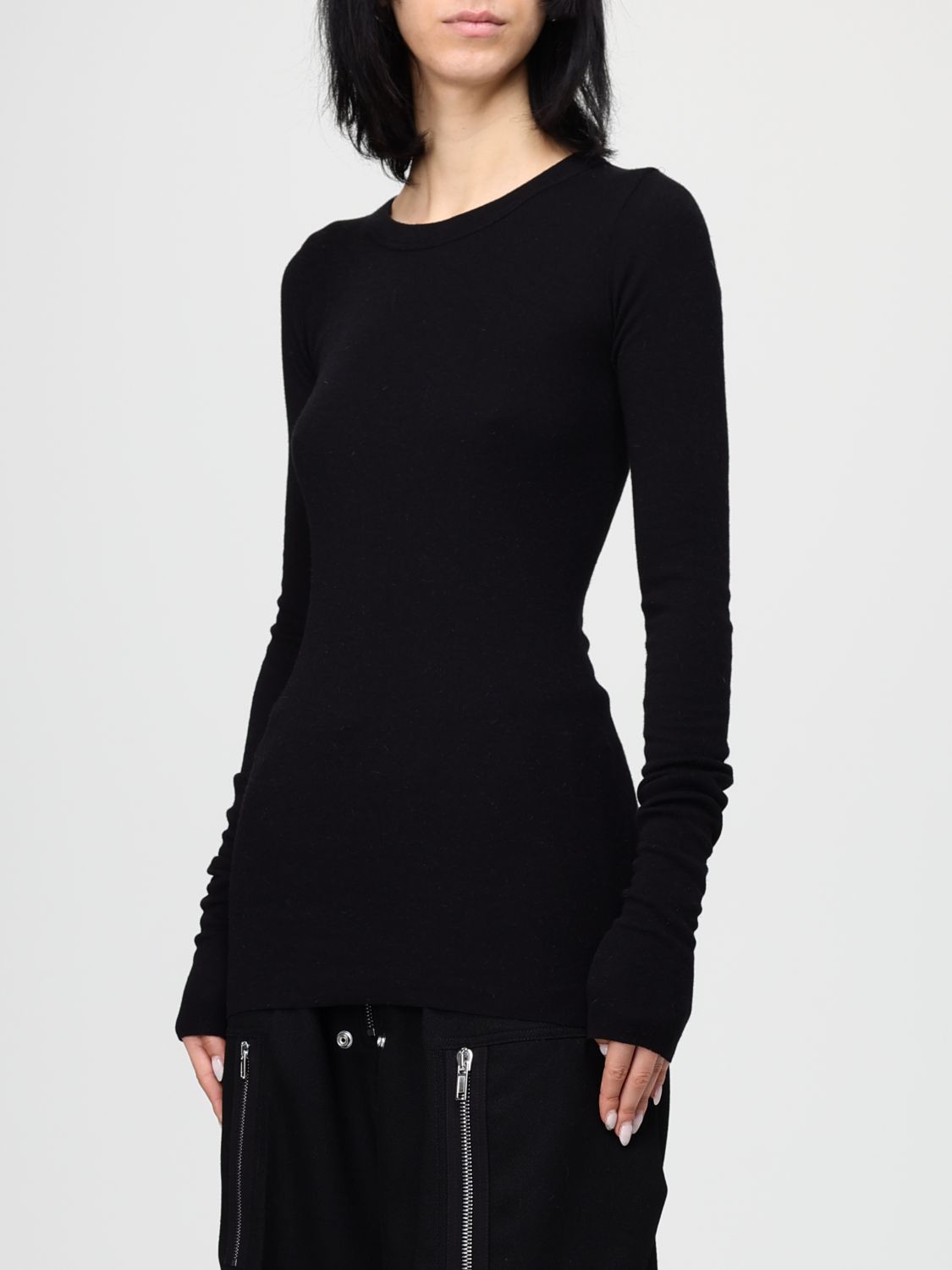 Rick Owens Rick Owens T-Shirt Woman Black Size M / US 6-8 / IT 42-44 - 4 Thumbnail