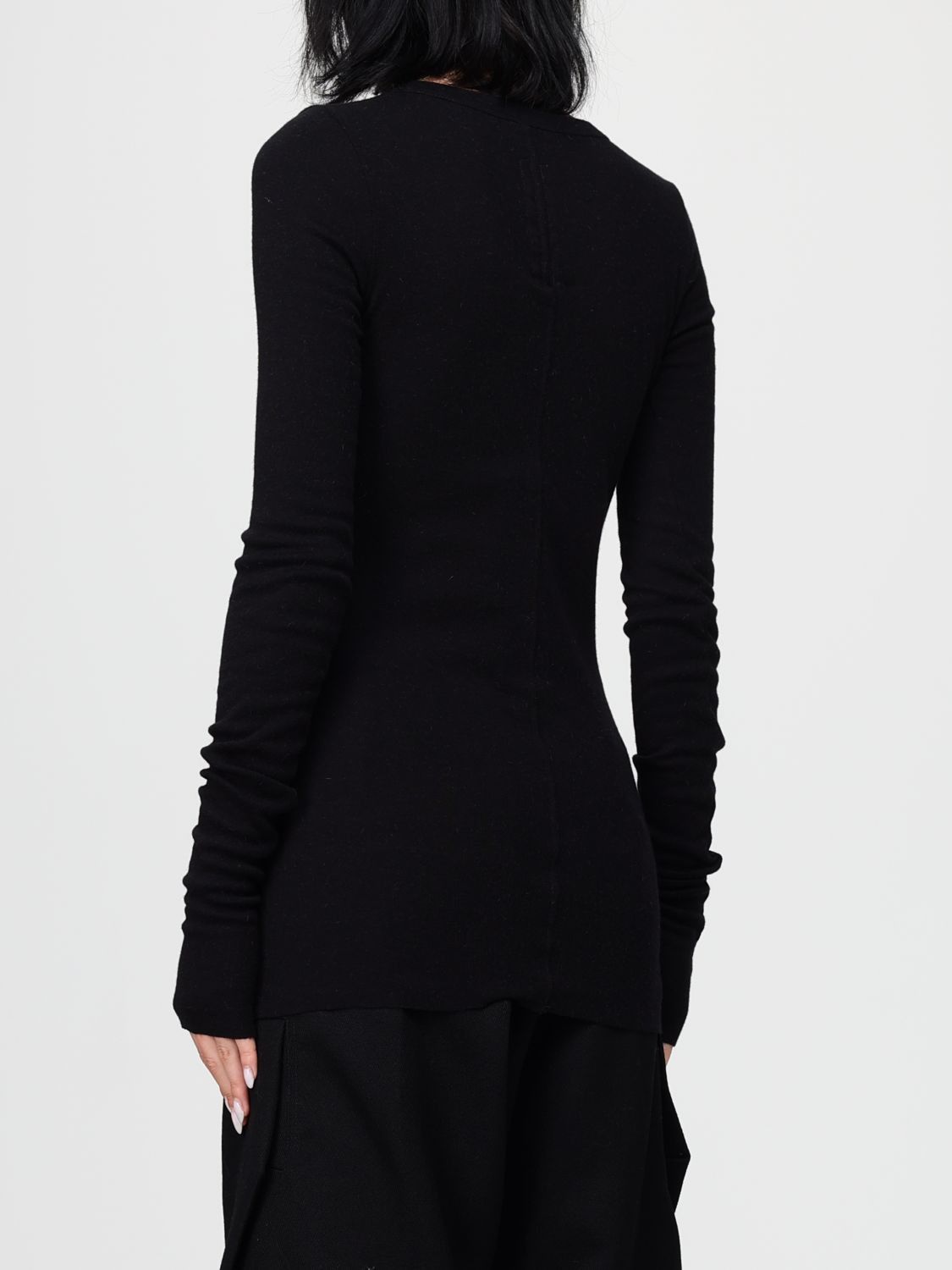 Rick Owens Rick Owens T-Shirt Woman Black Size M / US 6-8 / IT 42-44 - 3 Thumbnail