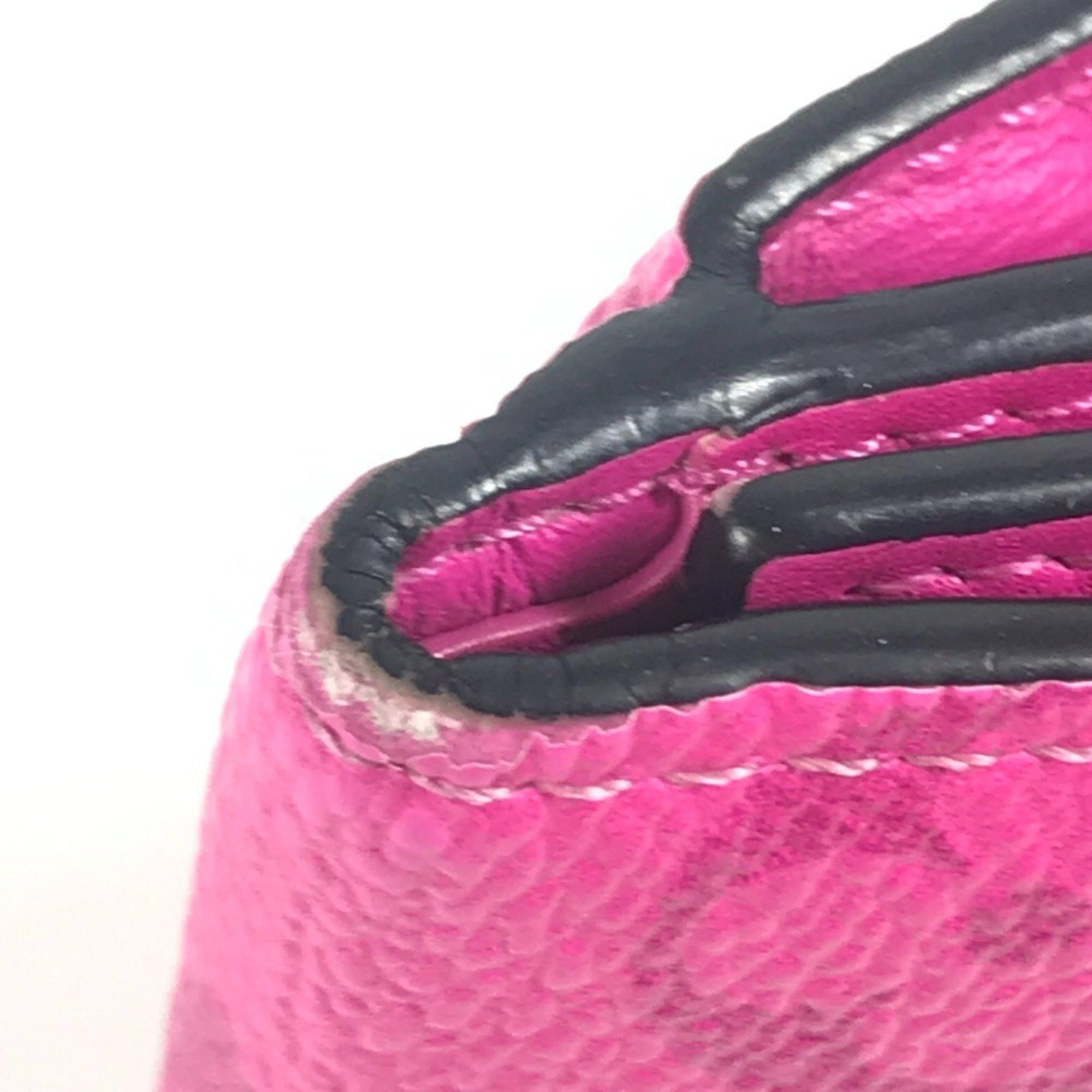 Louis Vuitton LOUIS VUITTON M30773 Taiga Rama Discovery Compact Wallet, a tri-fold wallet in leather and Monogram canvas, available pink for men women. Size ONE SIZE - 4 Thumbnail
