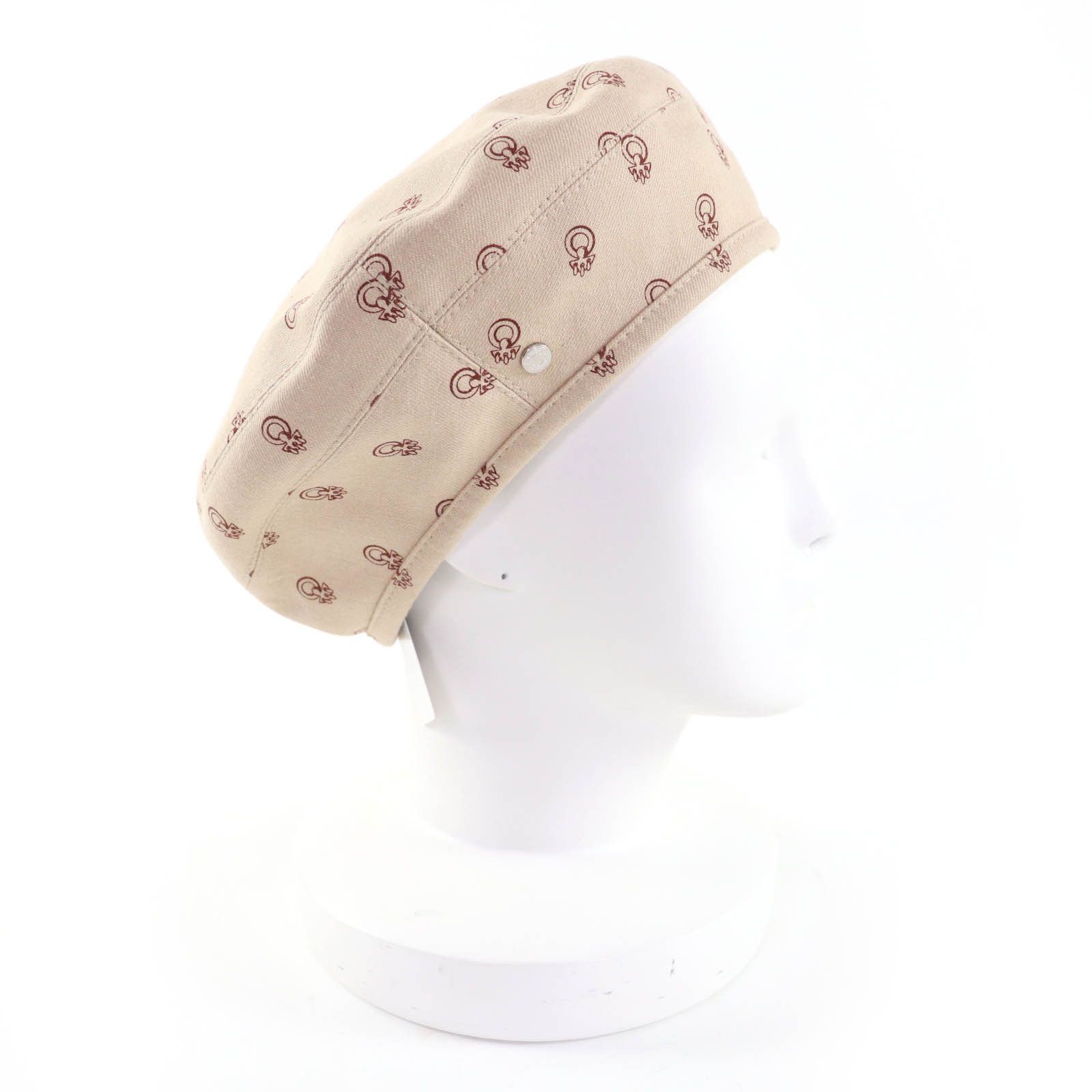 Hermes Hermes Hermes Saint Honor Serie Cotton Beret Cotton Hats DUTY FREE for USA Size ONE SIZE - 5 Thumbnail