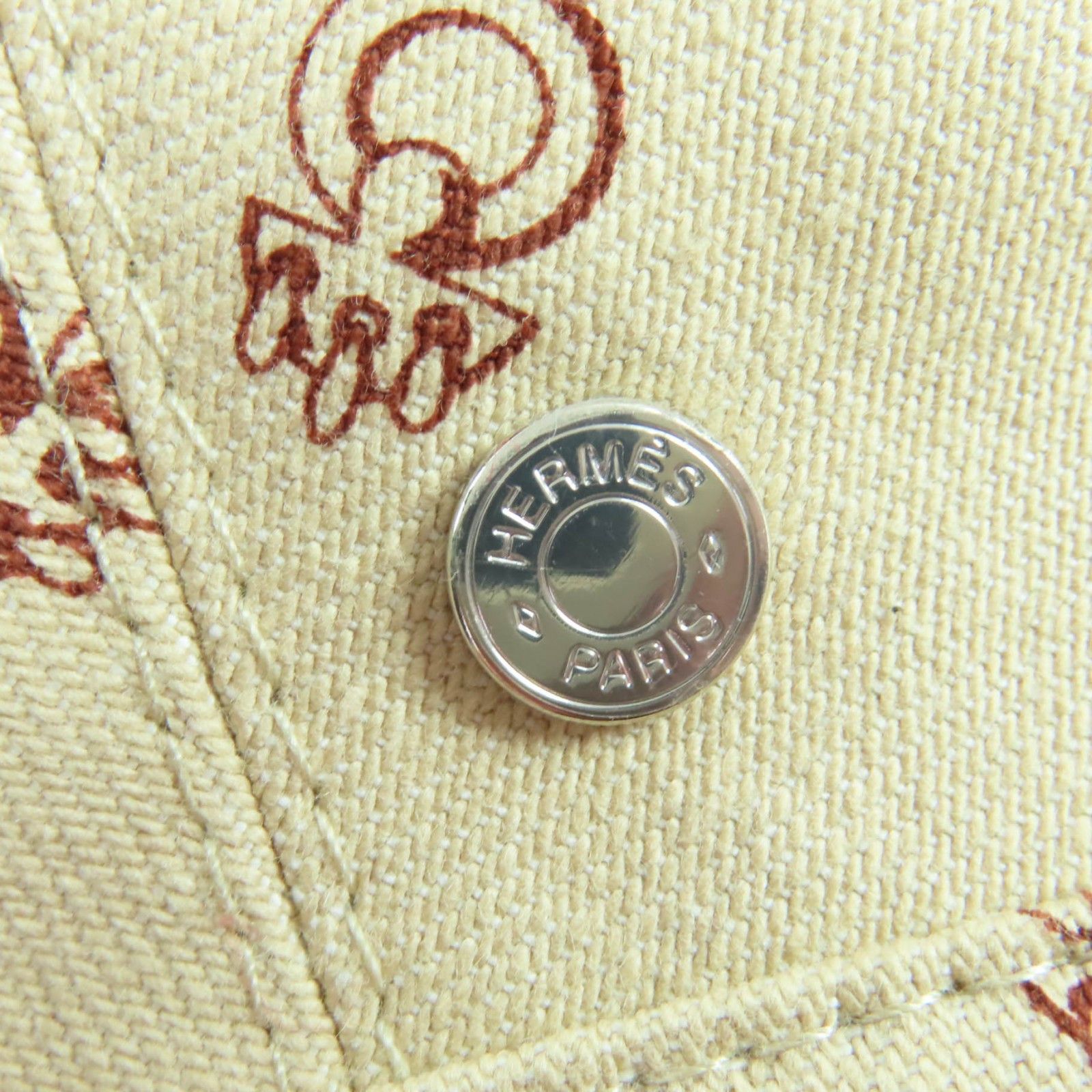 Hermes Hermes Hermes Saint Honor Serie Cotton Beret Cotton Hats DUTY FREE for USA Size ONE SIZE - 8 Thumbnail