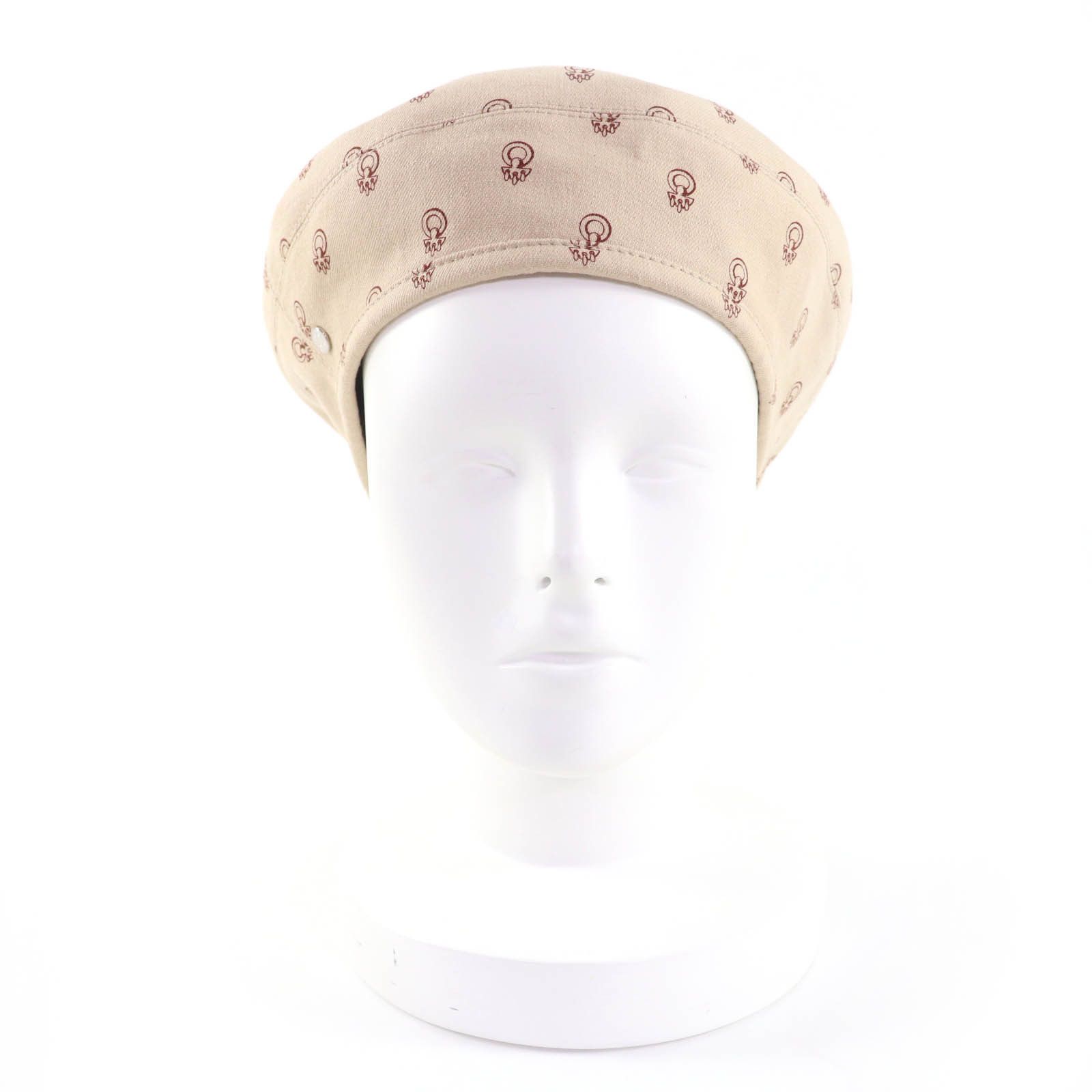 Hermes Hermes Hermes Saint Honor Serie Cotton Beret Cotton Hats DUTY FREE for USA Size ONE SIZE - 2 Thumbnail