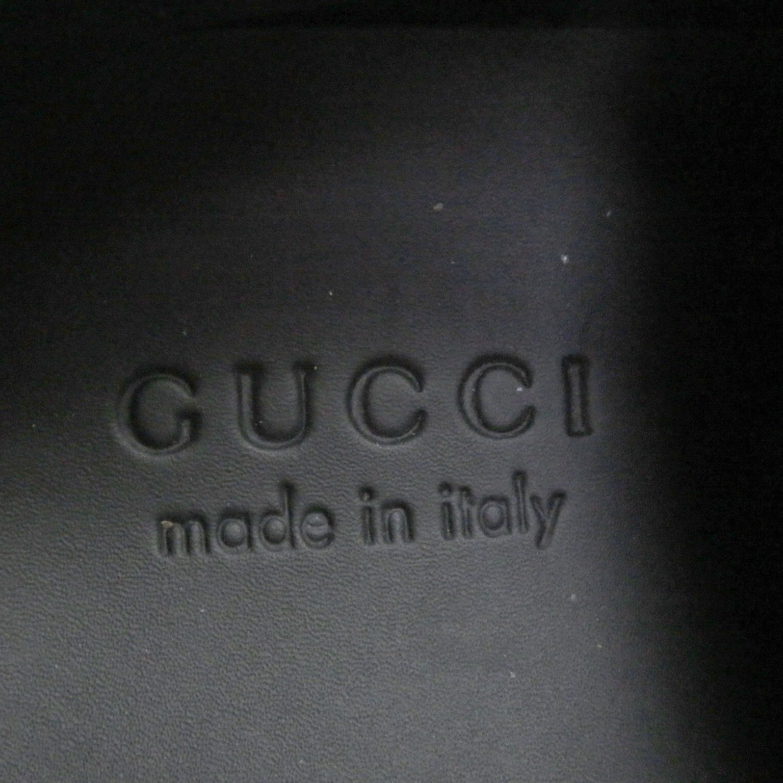 Gucci Gucci Gucci GG logo Star Print Calfskin Sneakers Leather Shoes DUTY FREE for USA Size ONE SIZE - 8 Thumbnail