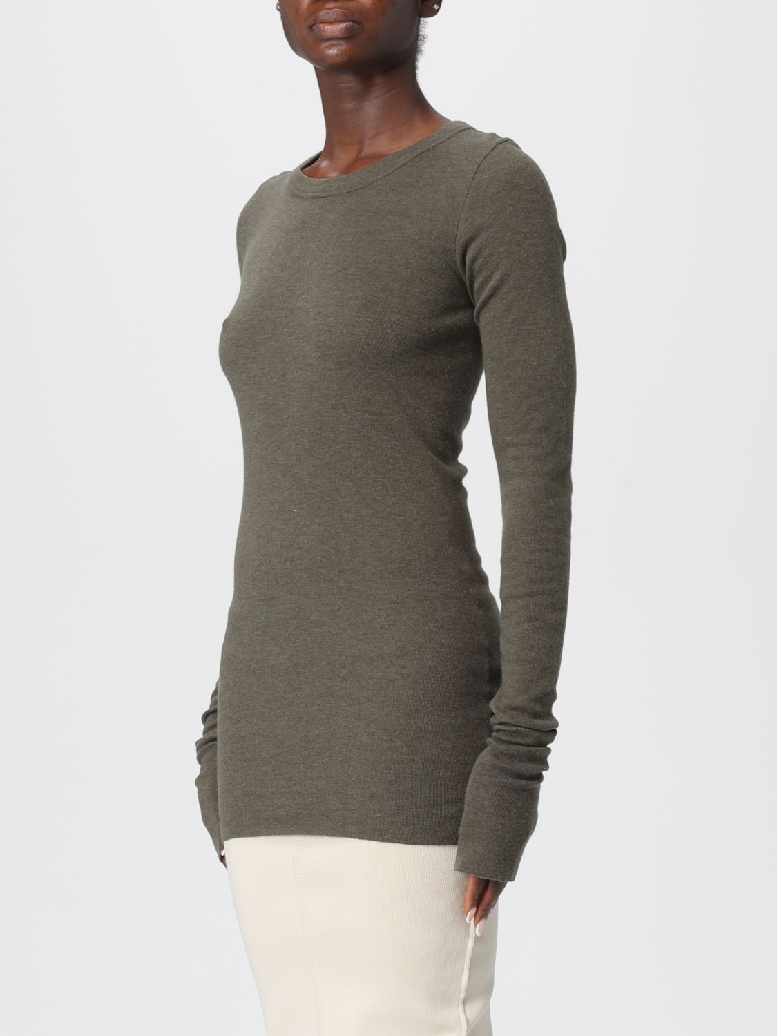 Rick Owens Rick Owens T-Shirt Woman Green Size M / US 6-8 / IT 42-44 - 4 Thumbnail