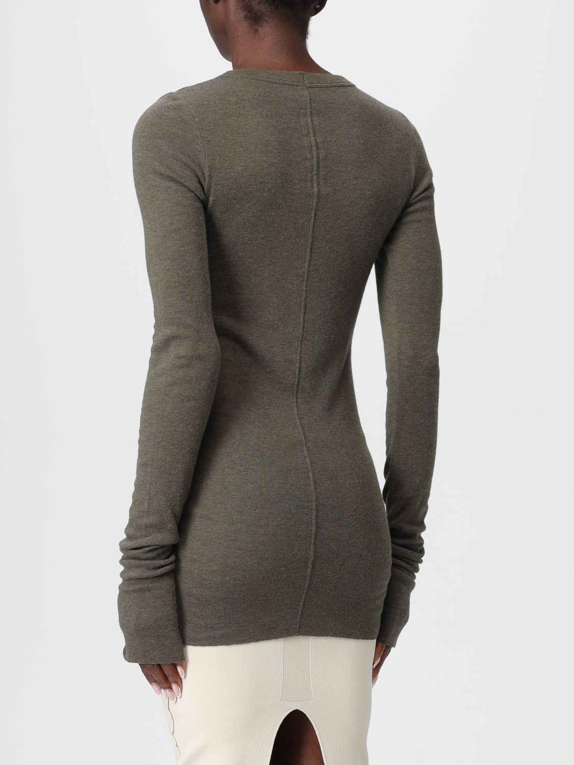 Rick Owens Rick Owens T-Shirt Woman Green Size M / US 6-8 / IT 42-44 - 3 Thumbnail