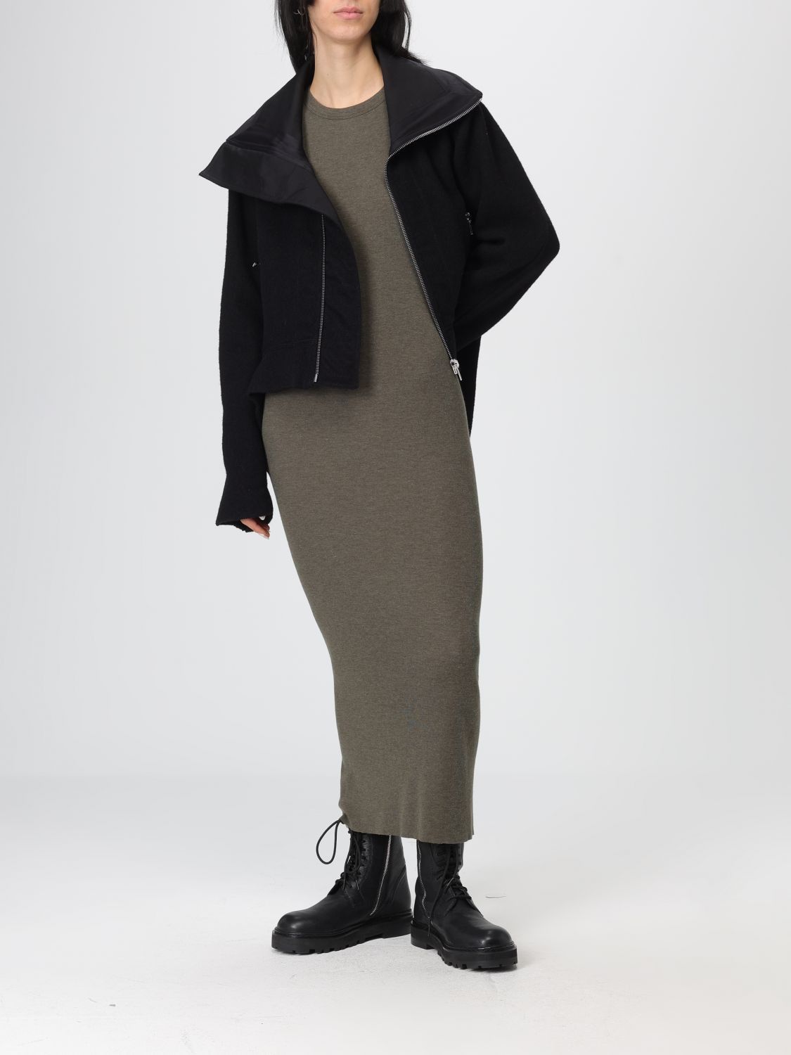 Rick Owens Rick Owens Dress Woman Green Size M / US 6-8 / IT 42-44 - 2 Thumbnail