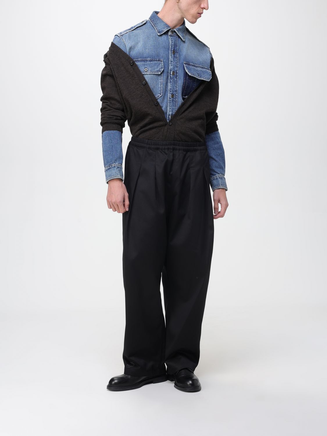 Maison Margiela Maison Margiela Shirt Men Blue Size US L / EU 52-54 / 3 - 2 Thumbnail