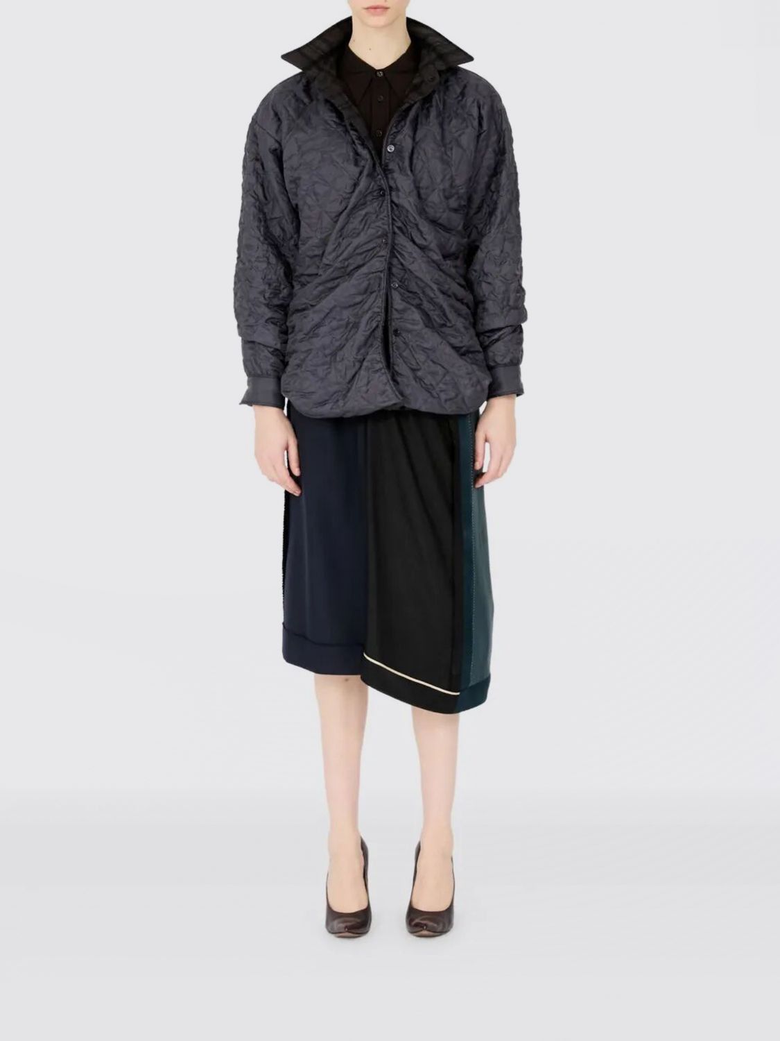 Maison Margiela Maison Margiela Jacket Woman Charcoal Size XS / US 0-2 / IT 36-38 - 2 Thumbnail