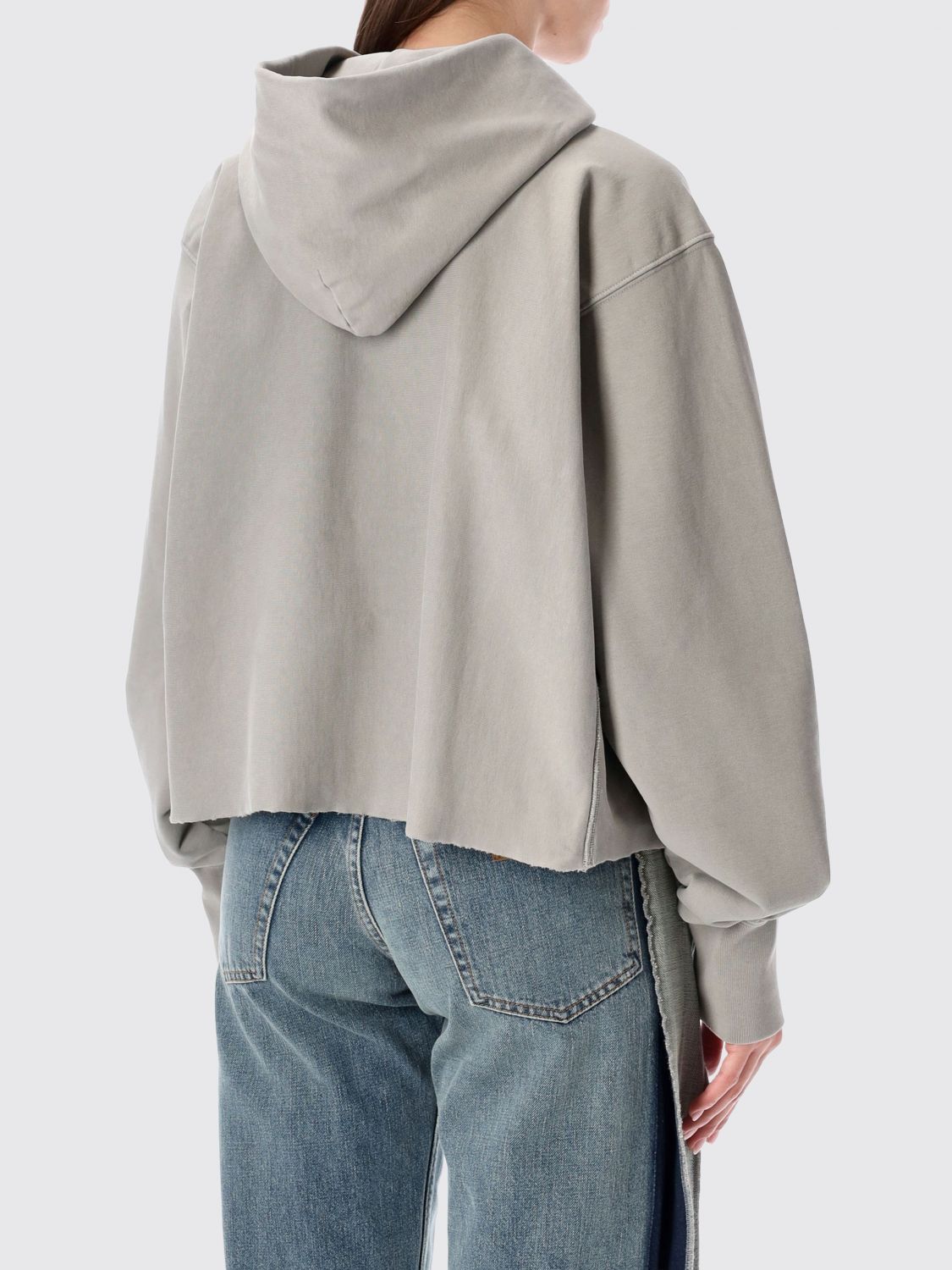 Maison Margiela Maison Margiela Sweatshirt Woman Dove Grey Size S / US 4 / IT 40 - 2 Thumbnail