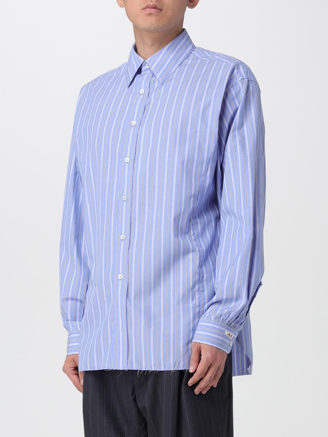 Maison Margiela Maison Margiela Shirt Men Blue Size US XL / EU 56 / 4 - 4 Thumbnail