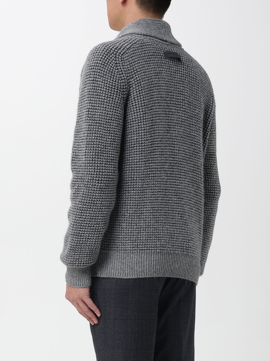 Ermenegildo Zegna Zegna Sweater Men Grey Size US M / EU 48-50 / 2 - 3 Thumbnail