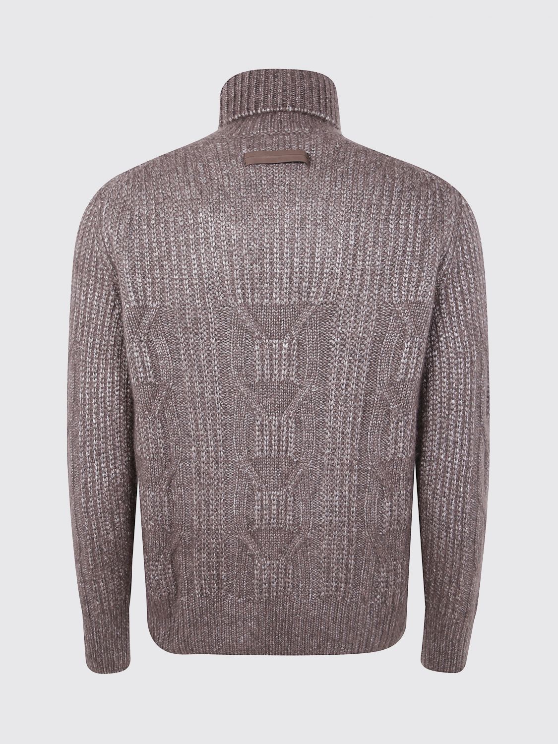 Ermenegildo Zegna Zegna Sweater Men Brown Size US XL / EU 56 / 4 - 2 Thumbnail