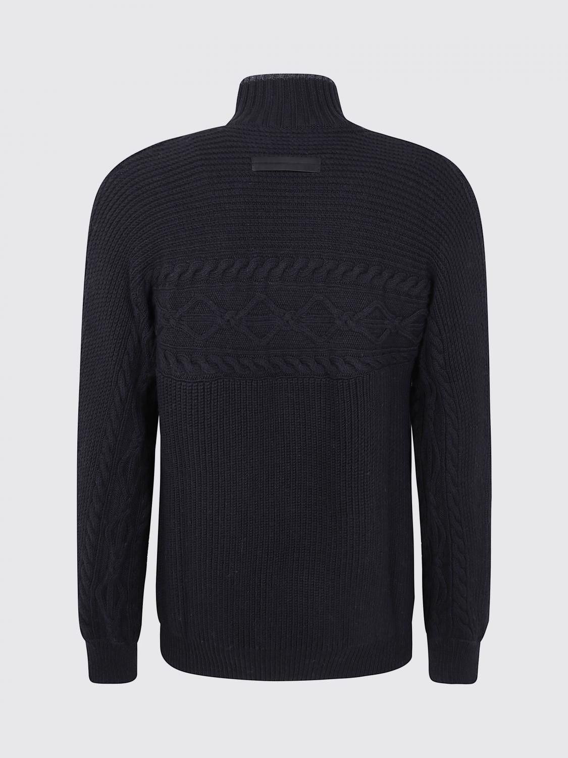 Ermenegildo Zegna Zegna Sweater Men Black Size US M / EU 48-50 / 2 - 2 Thumbnail