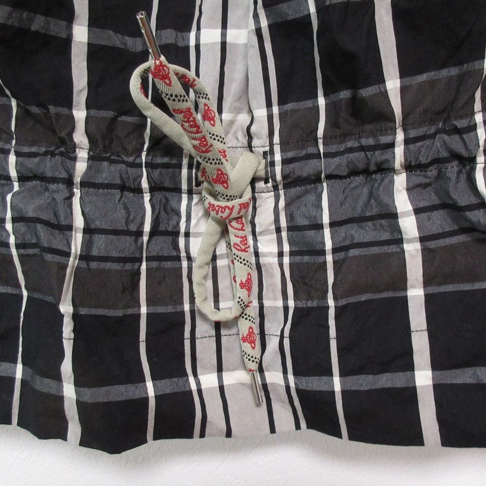 Vivienne Westwood Vivienne Westwood Vivienne Westwood Red Label Cotton Silk Tartan Top Cotton Tops DUTY FREE for USA Size ONE SIZE - 3 Thumbnail