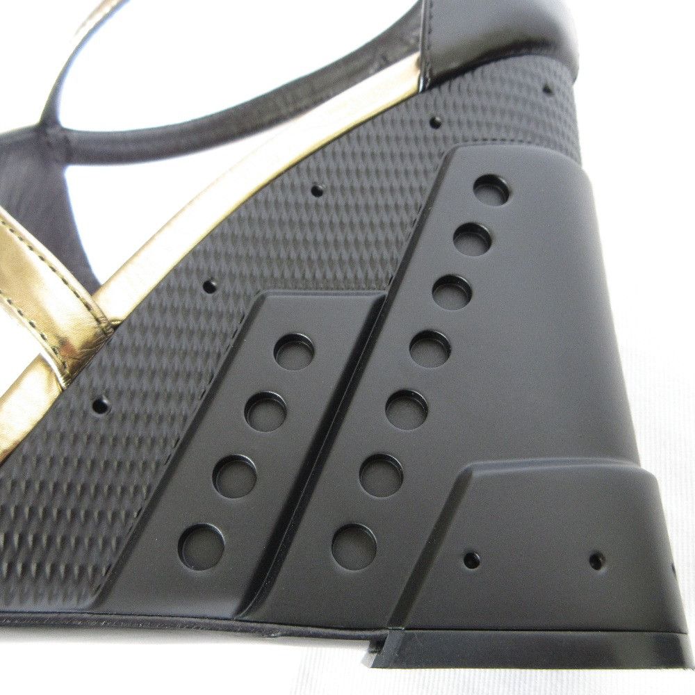 Prada Prada Prada Cross Strap Leather Sandals Leather Shoes DUTY FREE for USA Size ONE SIZE - 12 Thumbnail