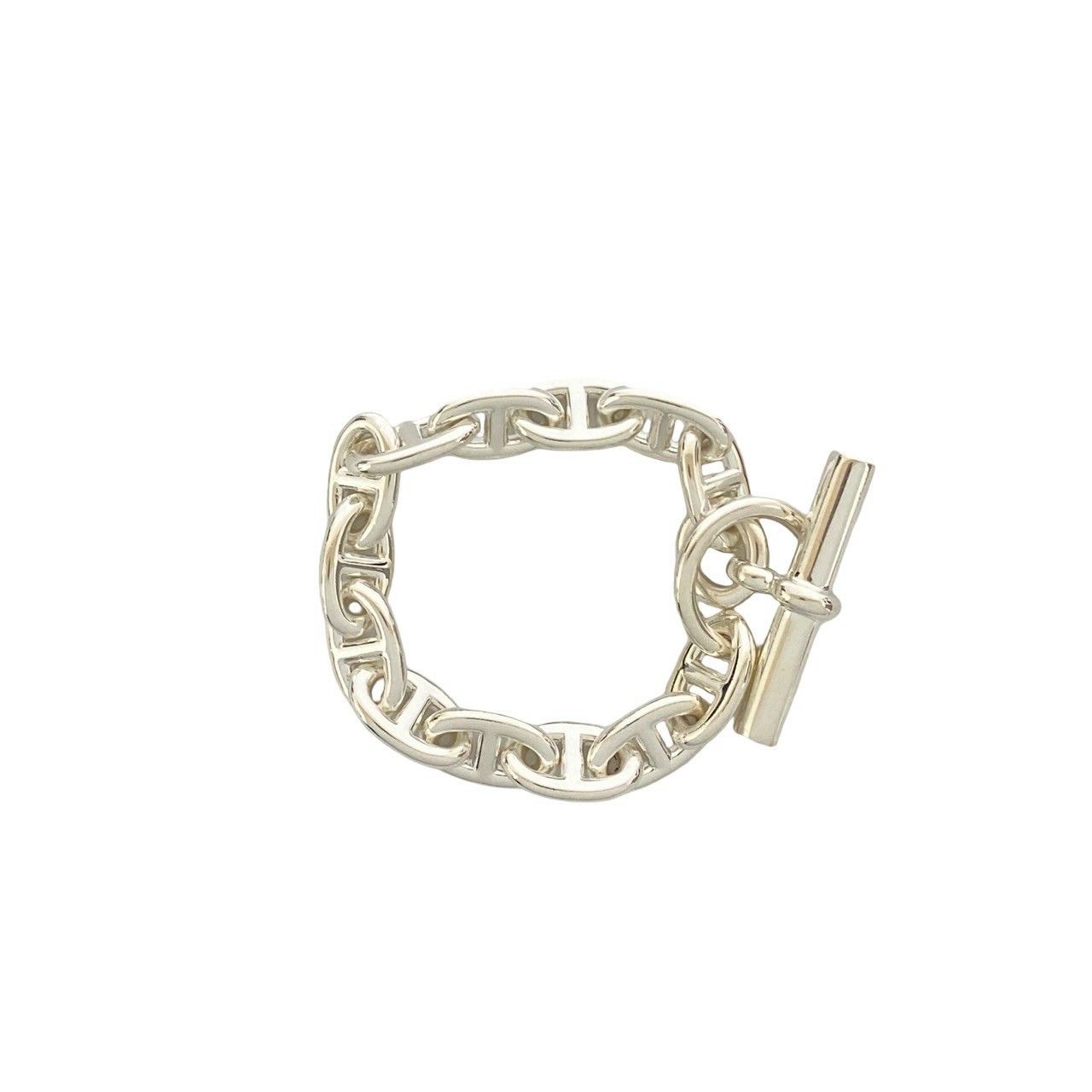 Hermes Hermes Hermes Chaine d'Ancre Silver 925 Bracelet Size 13 Metal Bracelet DUTY FREE for USA Size ONE SIZE - 4 Thumbnail