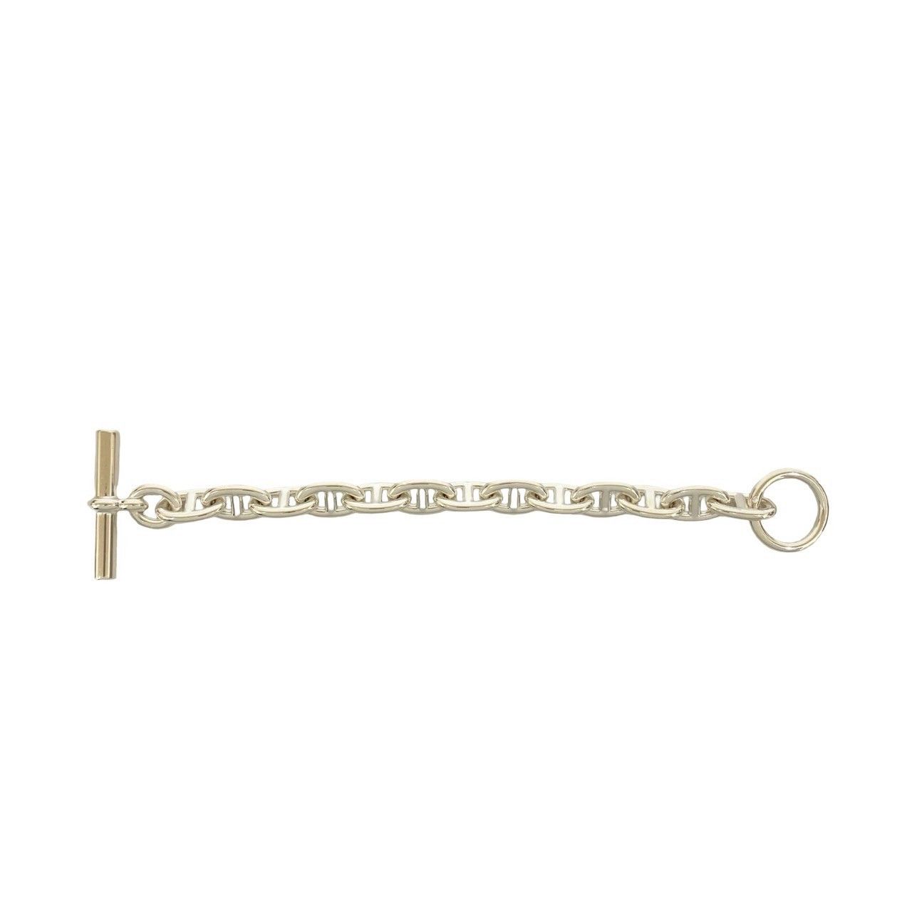 Hermes Hermes Hermes Chaine d'Ancre Silver 925 Bracelet Size 13 Metal Bracelet DUTY FREE for USA Size ONE SIZE - 5 Thumbnail