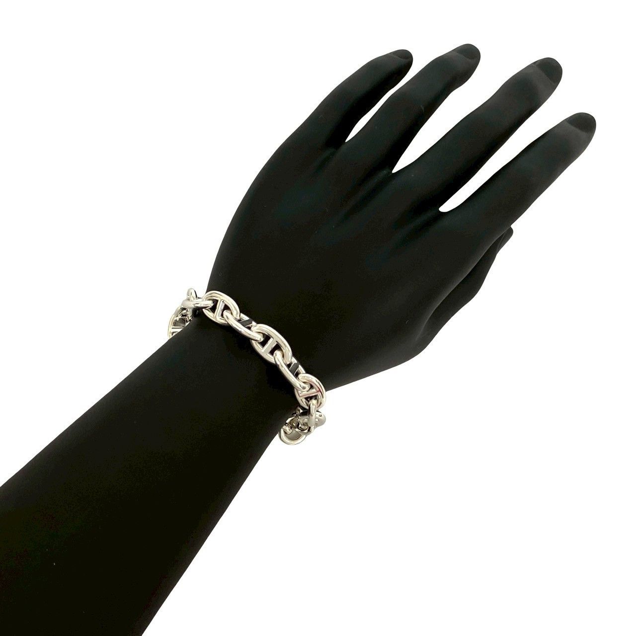 Hermes Hermes Hermes Chaine d'Ancre Silver 925 Bracelet Size 13 Metal Bracelet DUTY FREE for USA Size ONE SIZE - 2 Thumbnail
