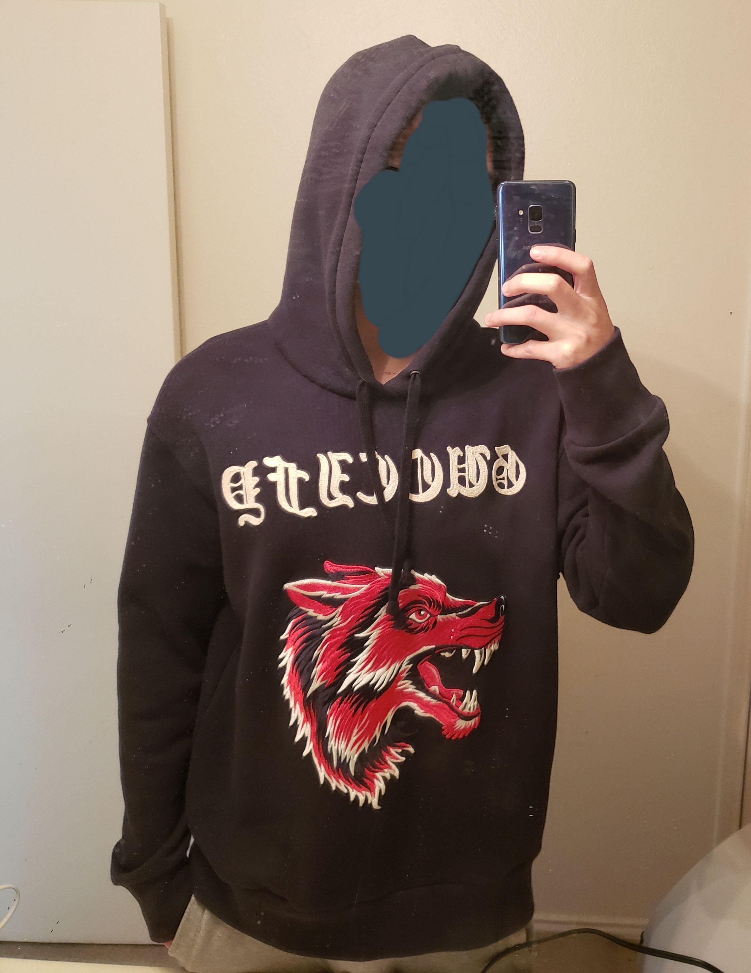 Guccify hot sale wolf hoodie