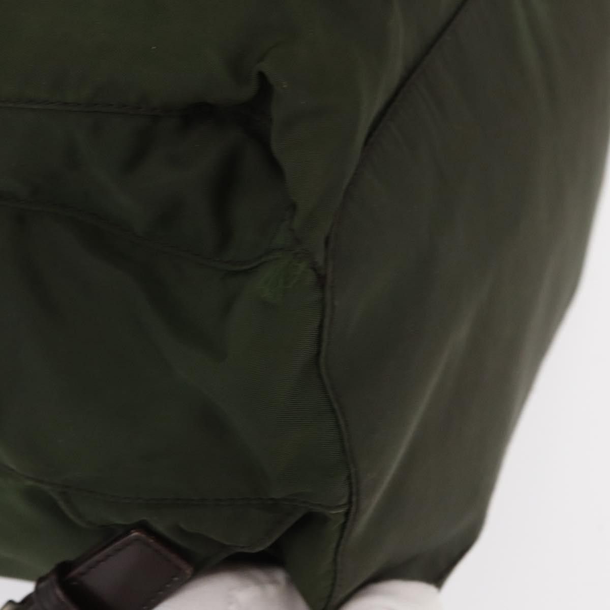Prada Prada Vela Double Front Pocket Backpack Tessuto with Saffiano Leather Size ONE SIZE - 9 Thumbnail