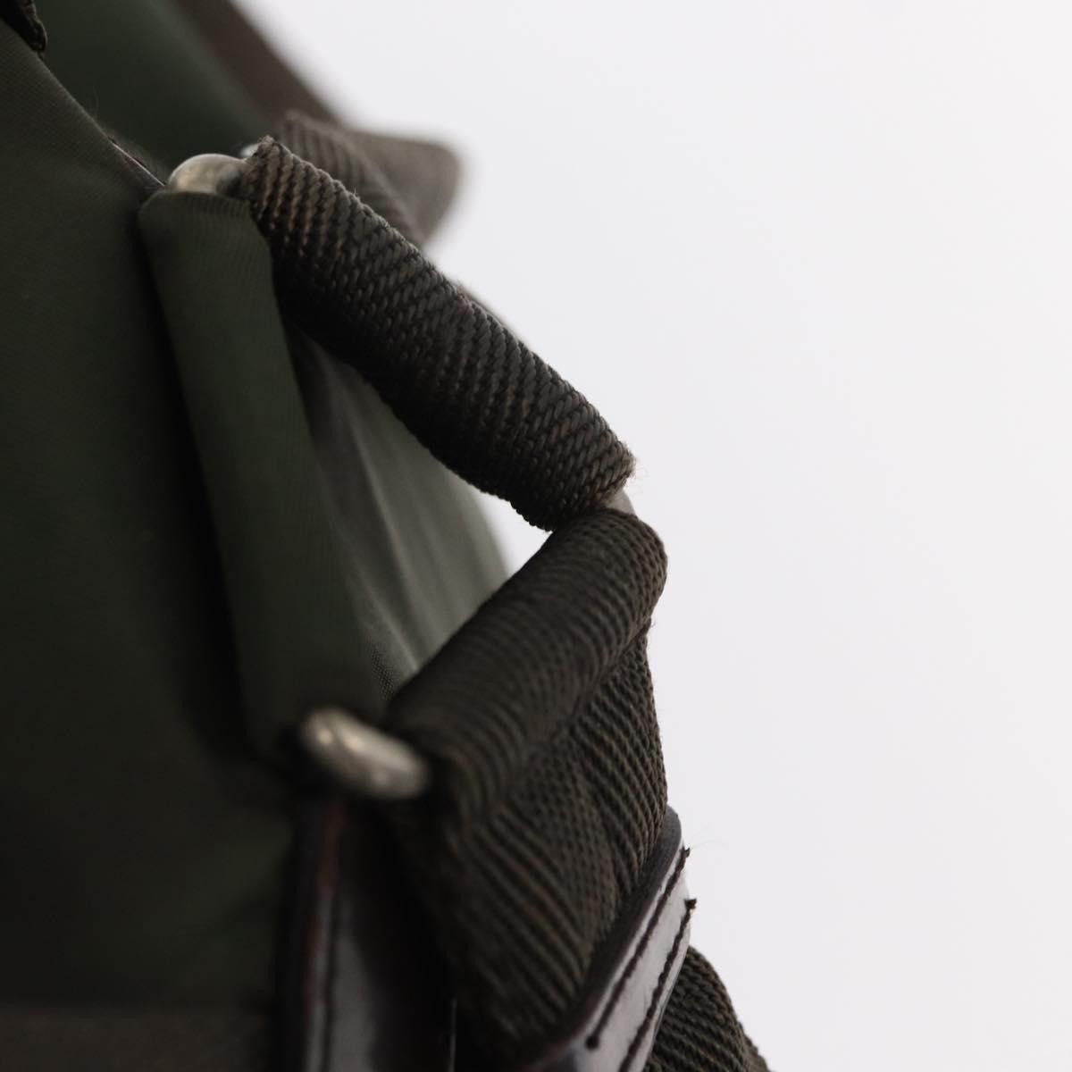 Prada Prada Vela Double Front Pocket Backpack Tessuto with Saffiano Leather Size ONE SIZE - 21 Thumbnail