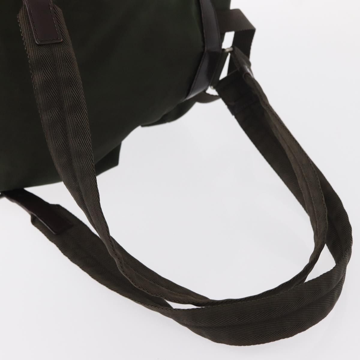 Prada Prada Vela Double Front Pocket Backpack Tessuto with Saffiano Leather Size ONE SIZE - 8 Thumbnail