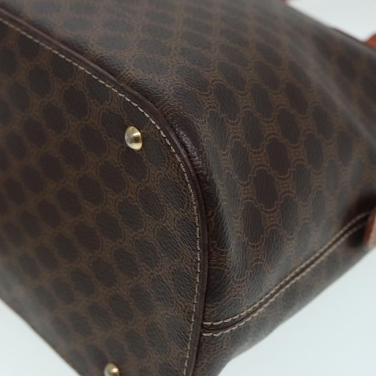 Celine Celine Vintage Macadam Handbag Canvas Size ONE SIZE - 12 Thumbnail