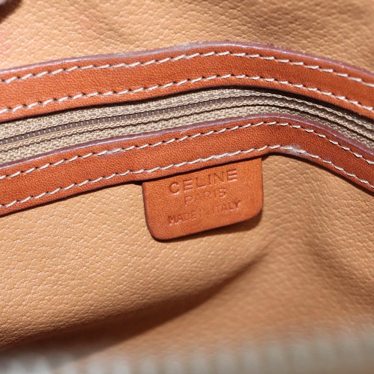 Celine Celine Vintage Macadam Handbag Canvas Size ONE SIZE - 6 Thumbnail