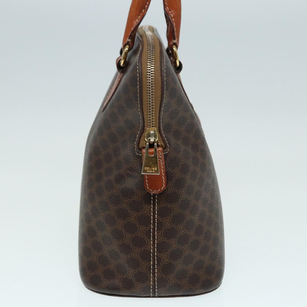 Celine Celine Vintage Macadam Handbag Canvas Size ONE SIZE - 4 Thumbnail