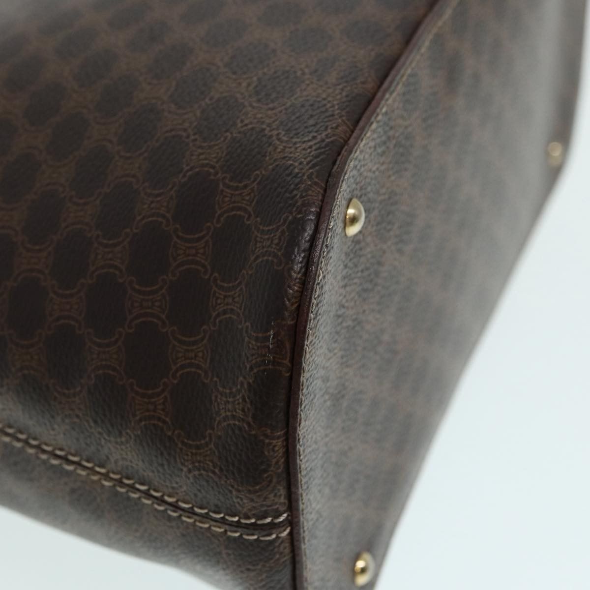 Celine Celine Vintage Macadam Handbag Canvas Size ONE SIZE - 9 Thumbnail
