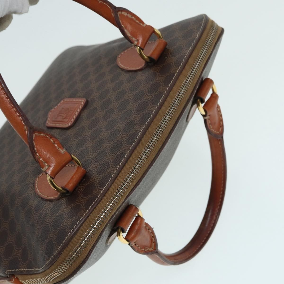 Celine Celine Vintage Macadam Handbag Canvas Size ONE SIZE - 17 Thumbnail