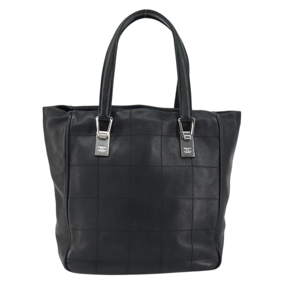 Chanel Chanel Square Stitch Tote Quilted Leather Size ONE SIZE - 19 Thumbnail