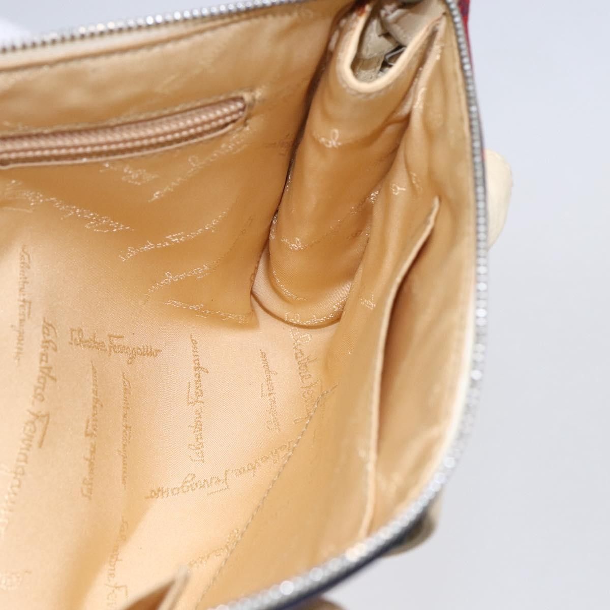 Salvatore Ferragamo Salvatore Ferragamo Gancini Shoulder Bag Nylon Size ONE SIZE - 19 Thumbnail