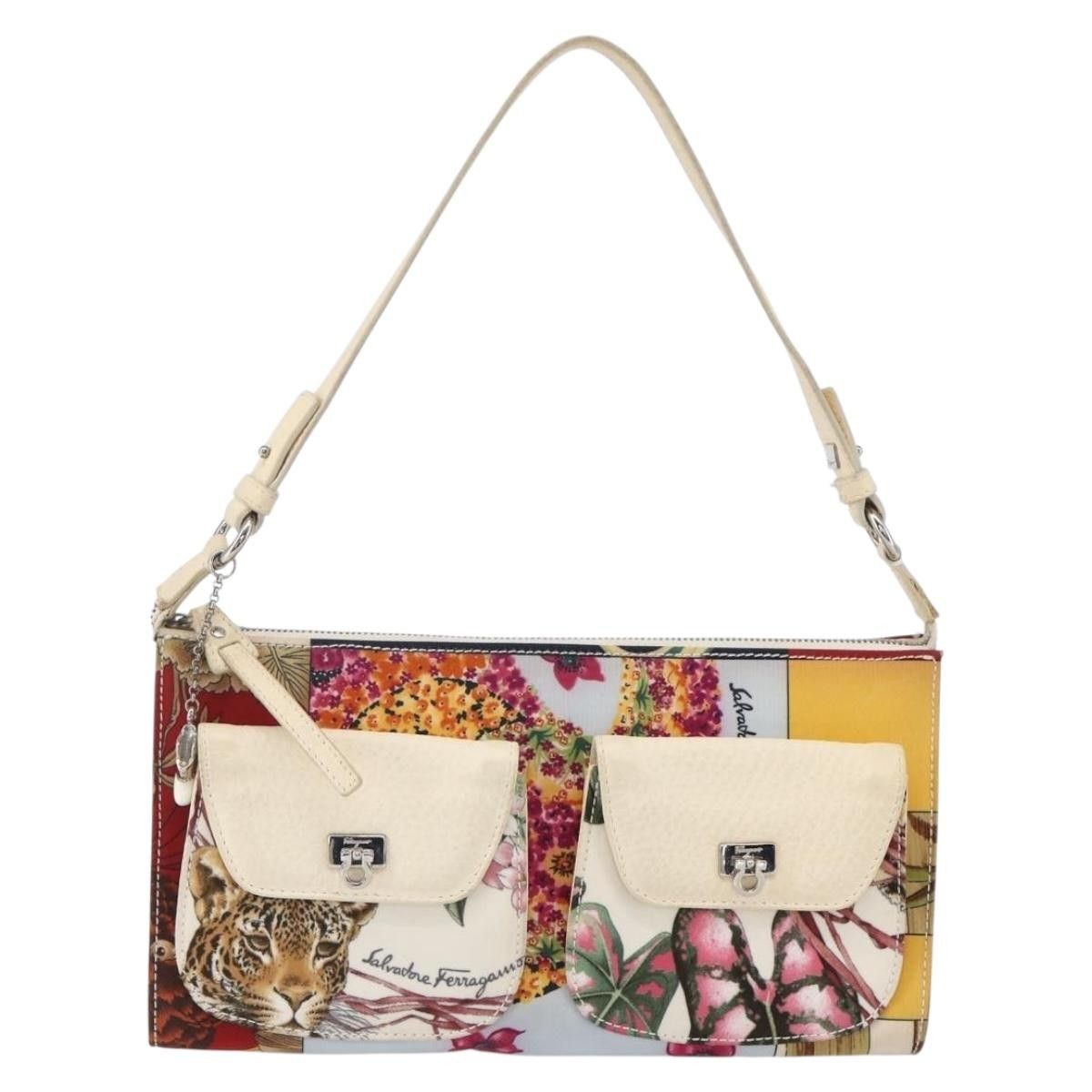 Salvatore Ferragamo Salvatore Ferragamo Gancini Shoulder Bag Nylon Size ONE SIZE - 18 Thumbnail