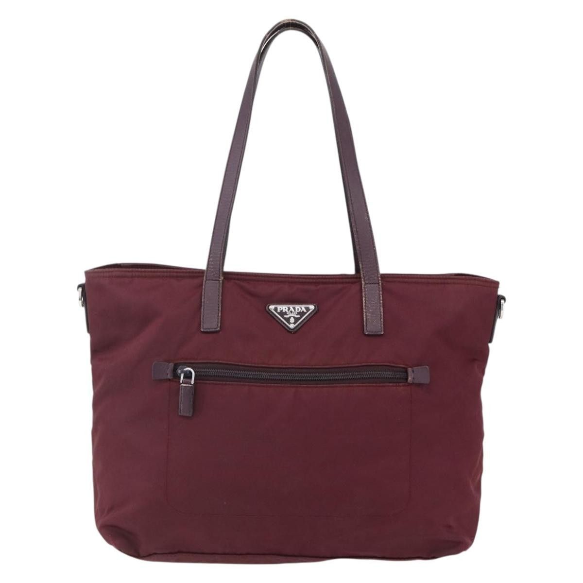 Prada Prada Vintage Zip Tote Tessuto Size ONE SIZE - 17 Thumbnail
