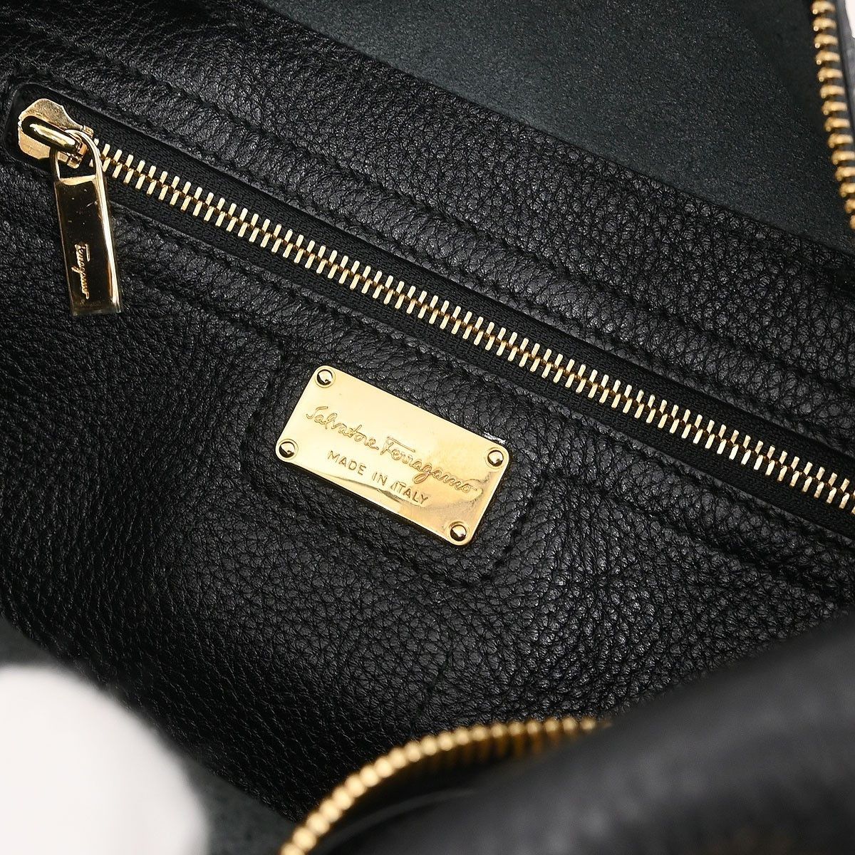 Salvatore Ferragamo Salvatore Ferragamo Gancini handbag Leather Size ONE SIZE - 5 Thumbnail
