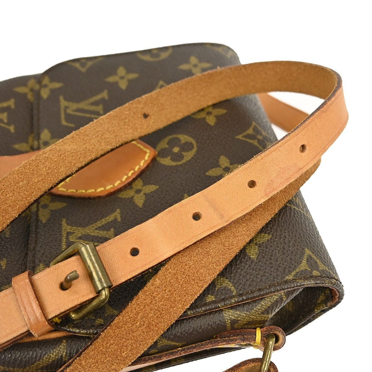 Louis Vuitton Louis Vuitton Cartouchiere Handbag Monogram Canvas Size ONE SIZE - 6 Thumbnail
