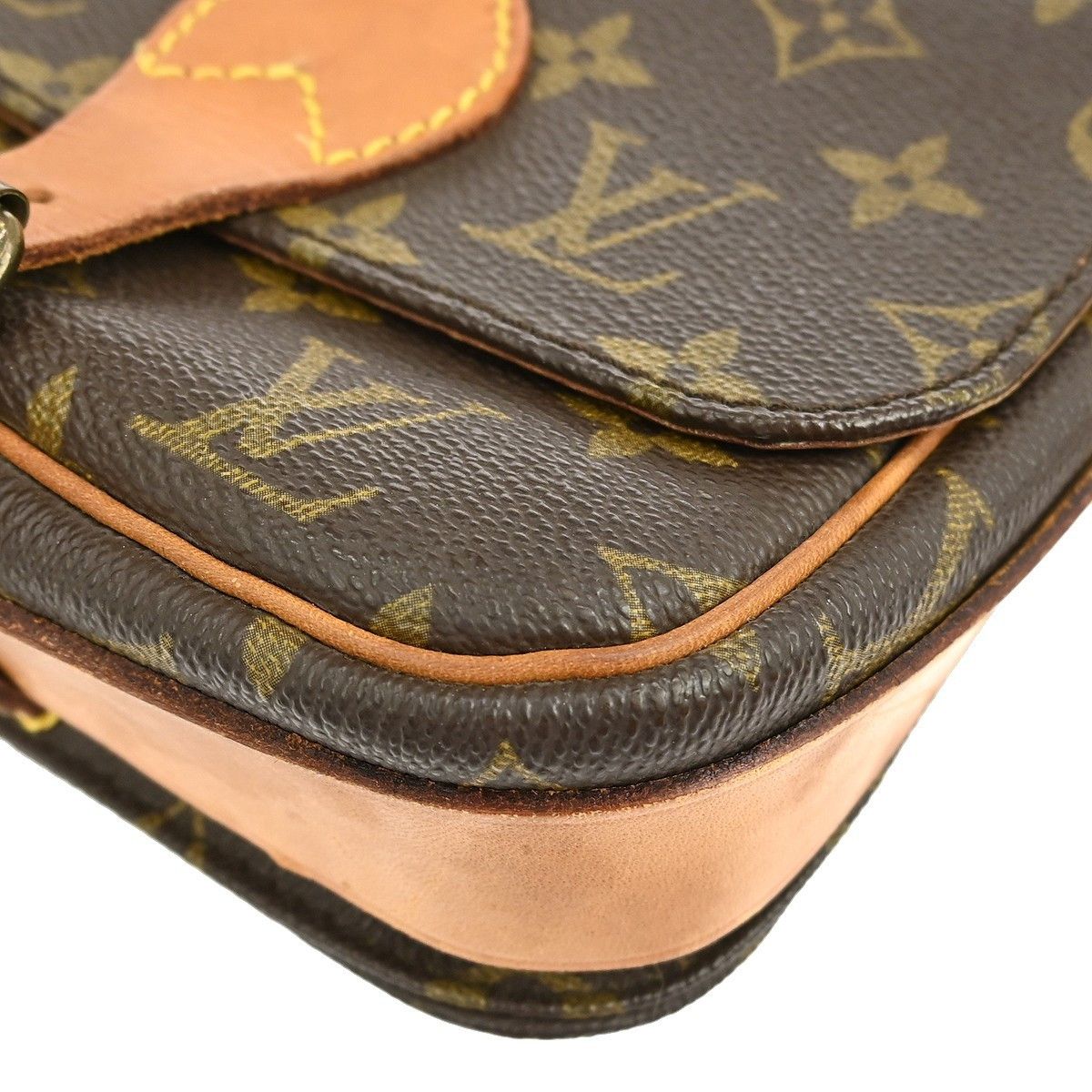 Louis Vuitton Louis Vuitton Cartouchiere Handbag Monogram Canvas Size ONE SIZE - 7 Thumbnail