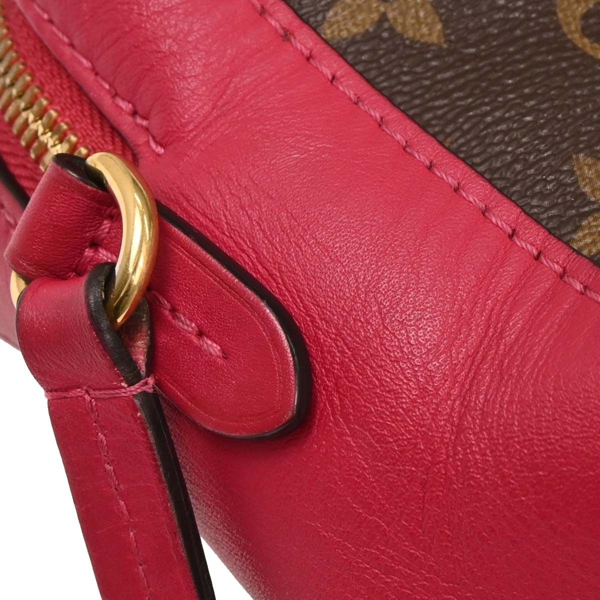 Louis Vuitton Louis Vuitton Saintonge Handbag Monogram Canvas with Leather Size ONE SIZE - 9 Thumbnail