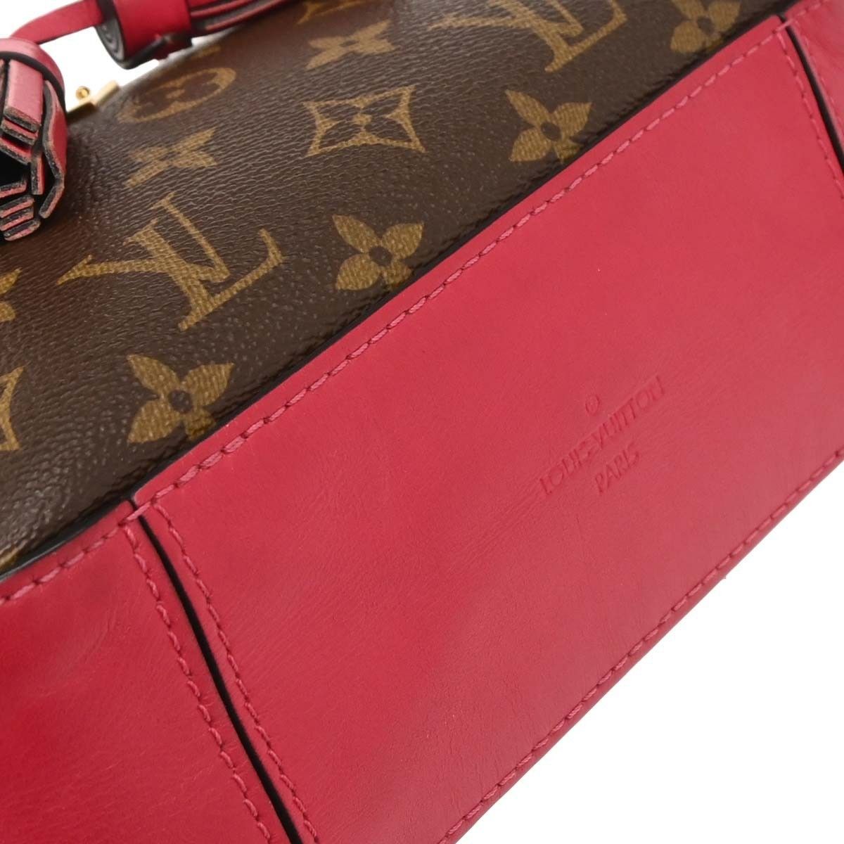 Louis Vuitton Louis Vuitton Saintonge Handbag Monogram Canvas with Leather Size ONE SIZE - 10 Thumbnail