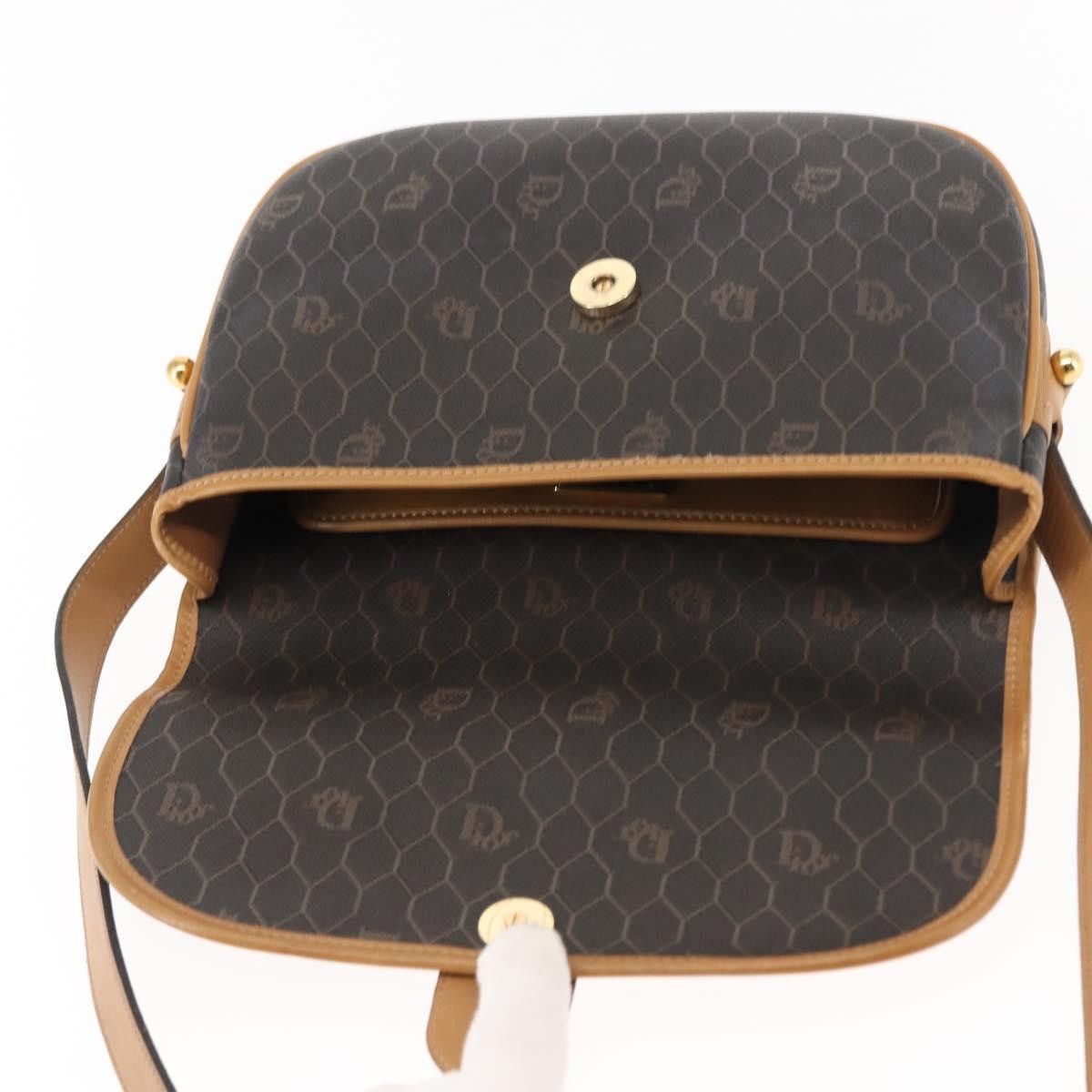 Dior Christian Dior Vintage Honeycomb Canvas and Leather Size ONE SIZE - 17 Thumbnail
